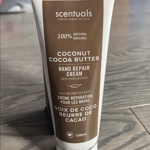 NWT Scentuals cocoa butter hand cream